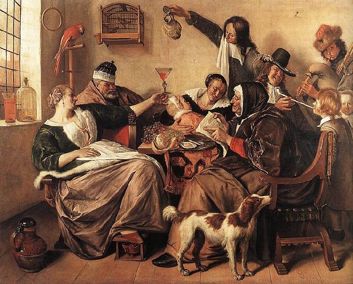 Jan Steen The way you hear it is the way you sing it